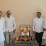 खासदार मुकूल वासनिक यांची पंचाळा येथे स्वर्गीय रामेश्वर पाटील यांच्या निवासस्थानी सांत्वनपर भेट