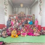 स्वामी दुर्गा उत्सव मंडळाच्या वतीने भक्तिमय कार्यक्रमांची रेलचेल; कन्या पूजन व महाआरतीने वातावरण भारावले